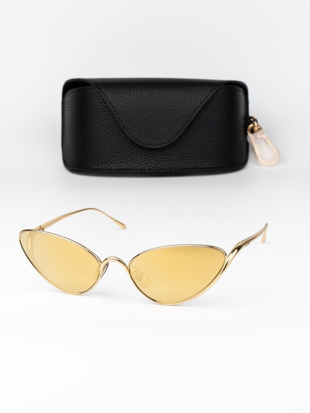 Loewe Women Sunglasses Endura Gold Cat Eye LW40179U 30G NEW AUTHENTIC